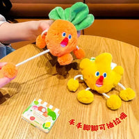 Veggie Screamers Pull-String Keychain