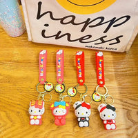 Hello Kitty Chic Clips Keychain