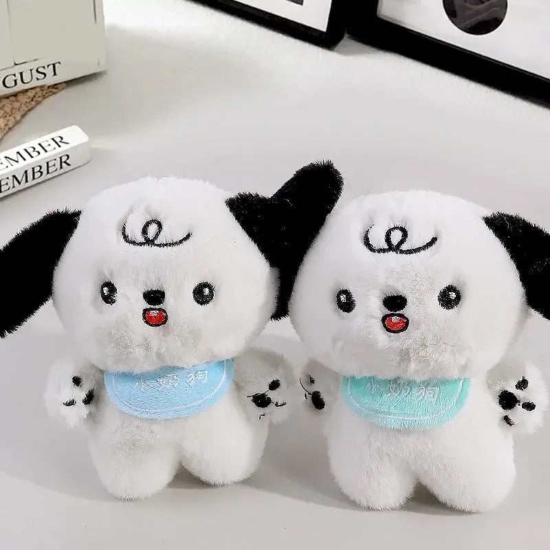 Pochacco Perky Pup Plush Keychain