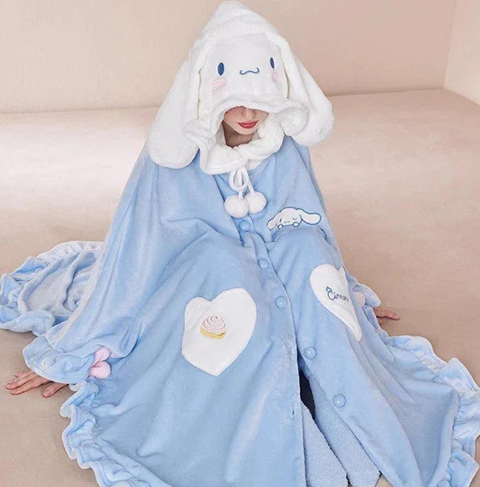 Cute Cartoon Shawl And Blanket PN6253 - Bear Hugs