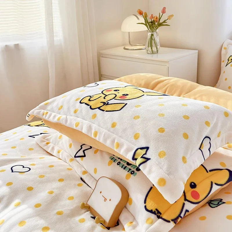 Kawaii Cartoon Bedding Set PN6255 - Bear Hugs