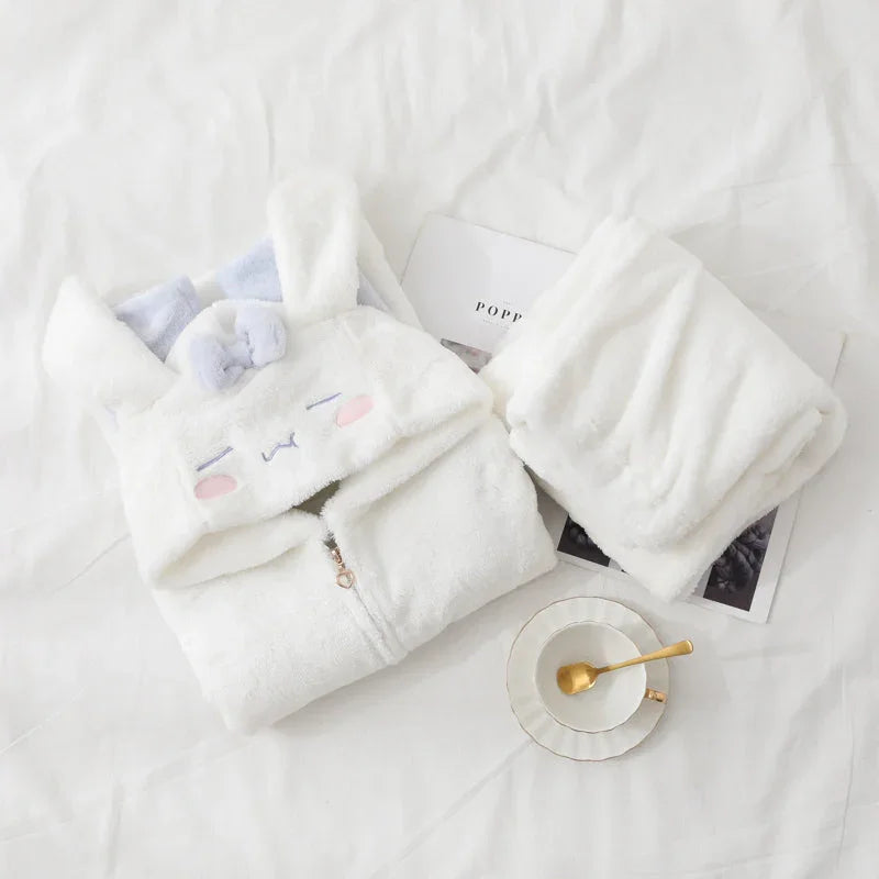 Kawaii My melody Winter Pajamas Suits Set PN1956 - Bear Hugs