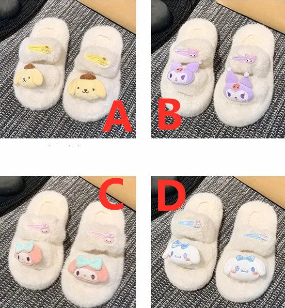 Soft Cartoon Slippers PN6212 - Bear Hugs