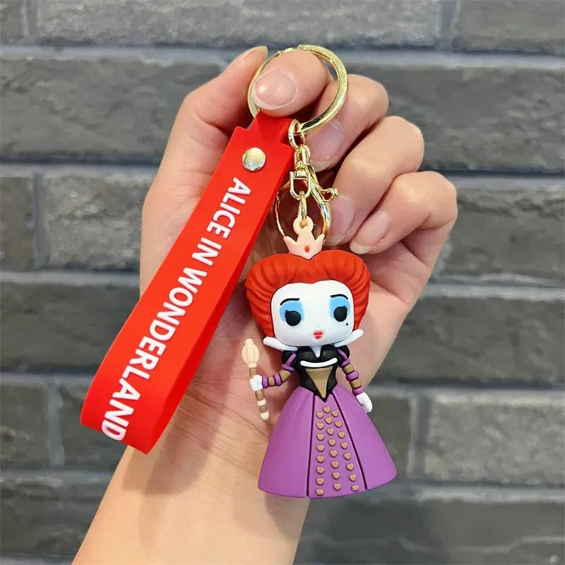 Alice In Wonderland 3D Keychain