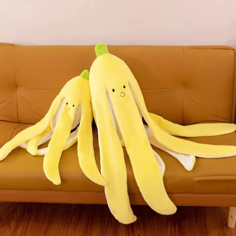 Peeled Banana Plushie