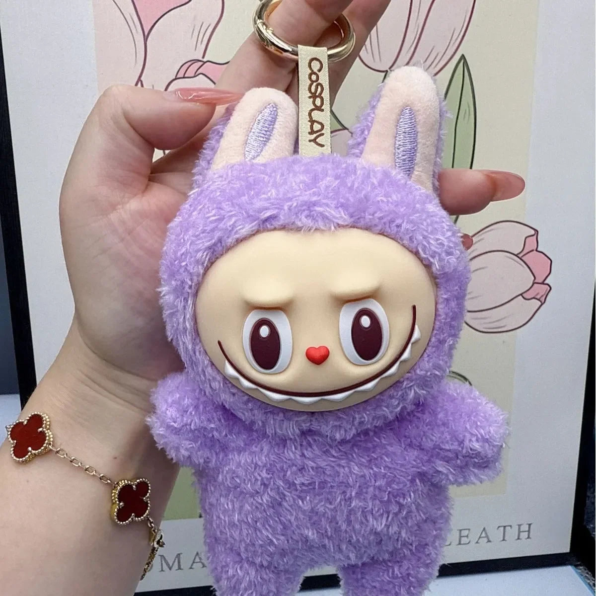 Labubu Monsters Cosplay Plush Pendant