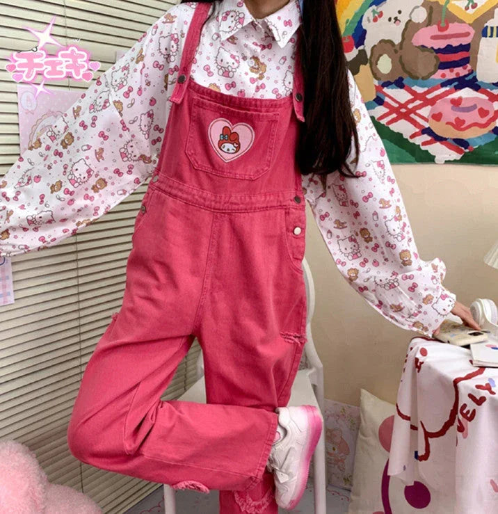 Fashion Girls Overalls/Trousers PN5466 - Bear Hugs