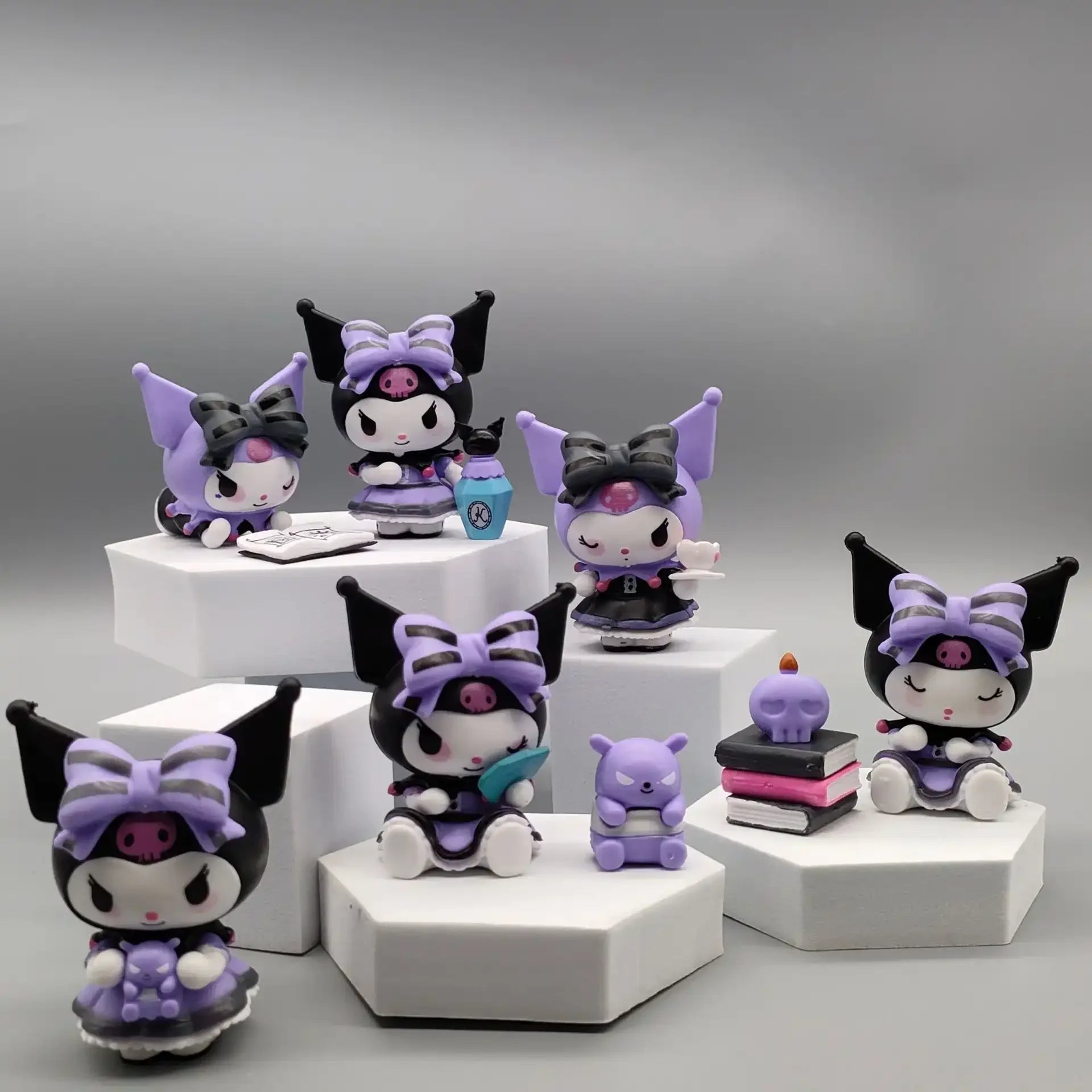 Kuromi Midnight Mischief Figurines (Set of 6)