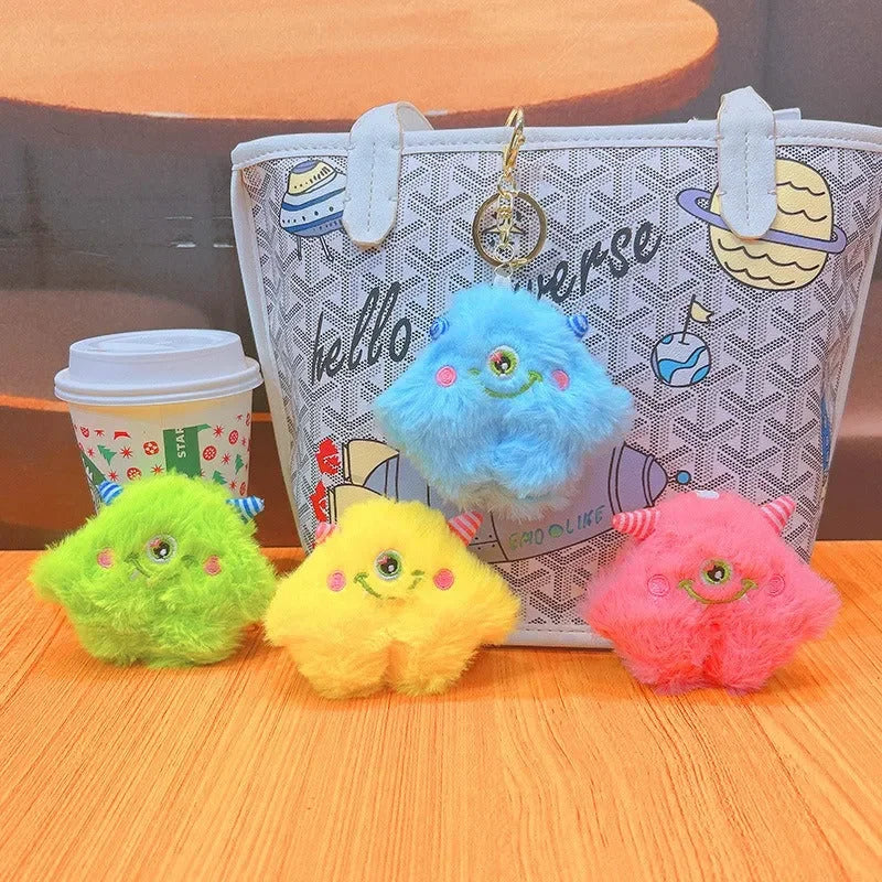 Goofy Gaze Monster Plush Keychain