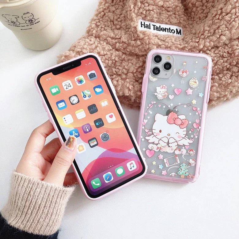 Cartoon Phone Case for iphone 6/6s/6plus/7/7plus/8/8P/X/XS/XR/XS Max/11/11pro/11pro max PN2282 - Bear Hugs