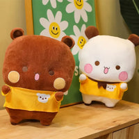 Bu Bu Bear & Du Du Panda Snuggles Plush