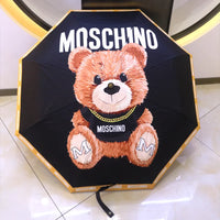 Creative Bear Handle Tri-Fold Umbrella