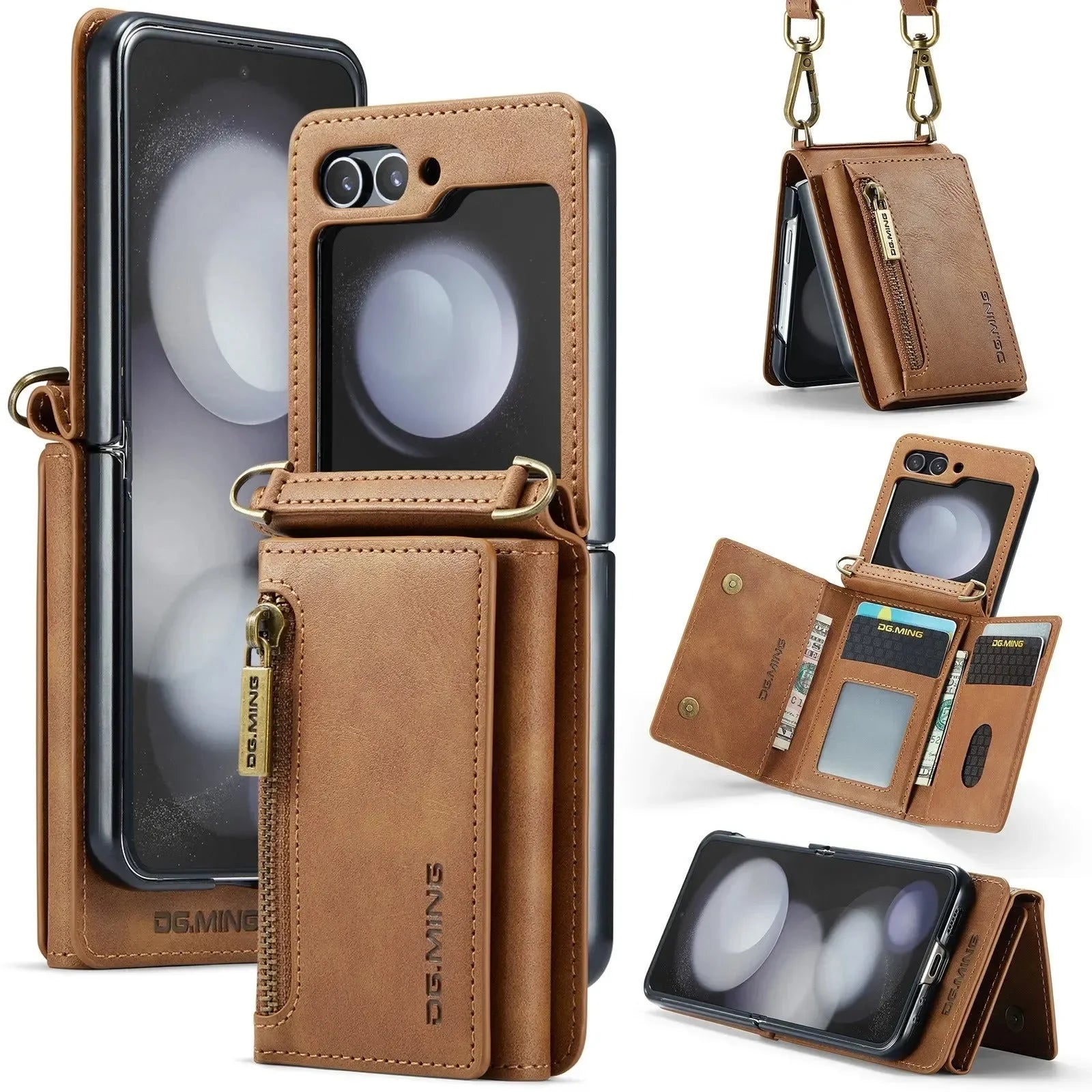 All-in-One Wallet Strap Case (For Samsung Z Fold)
