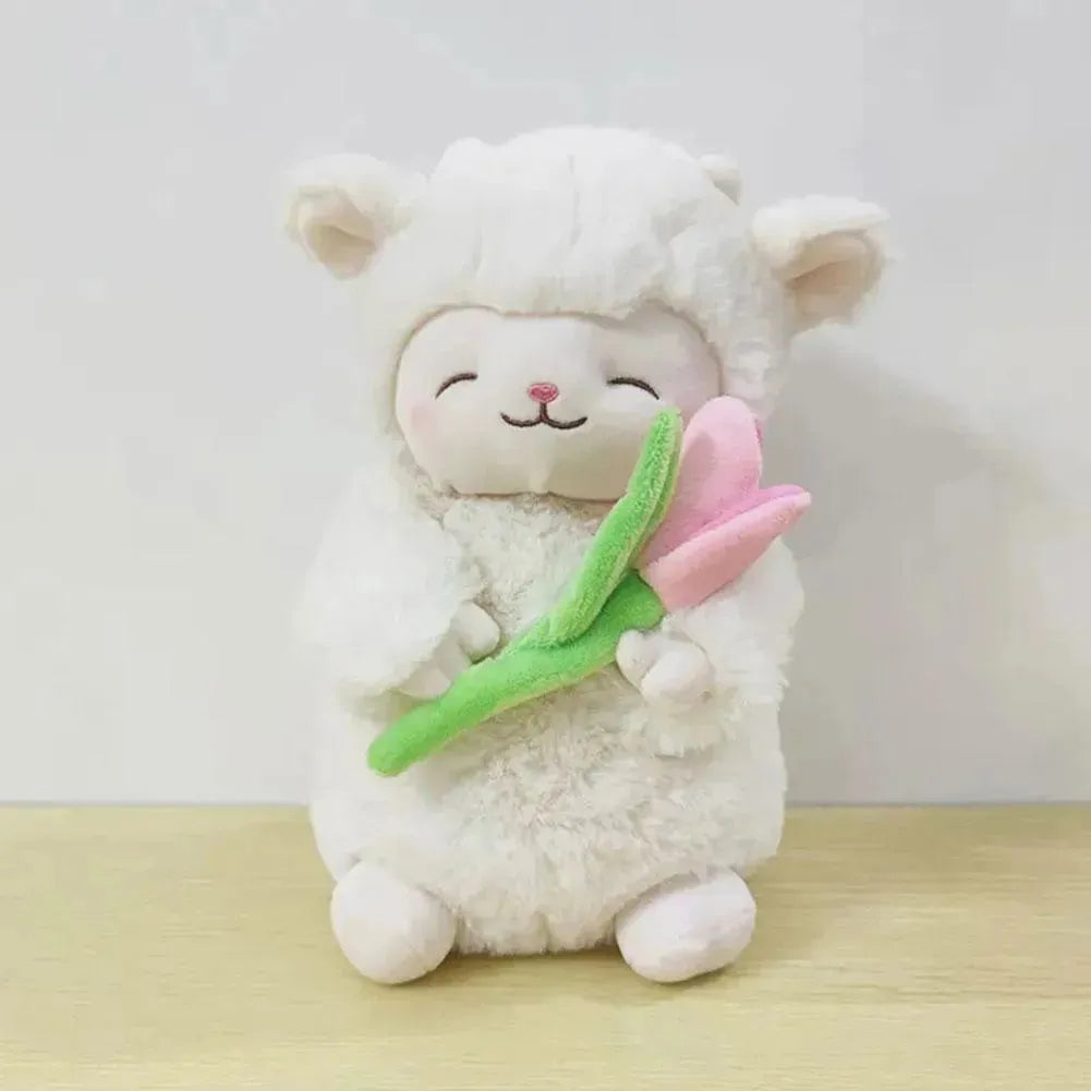 Lamb Tulip Soft Plush Doll