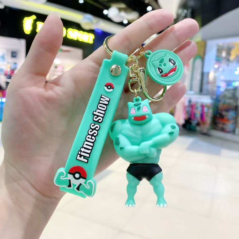 Pokimoen Fitness Show 3D Keychain
