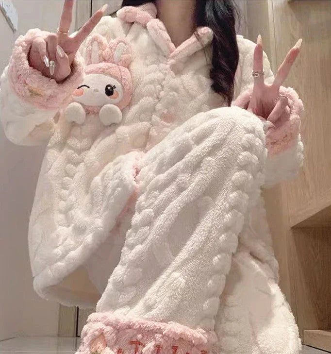 Fashion Girls Winter Pajamas PN6509 - Bear Hugs