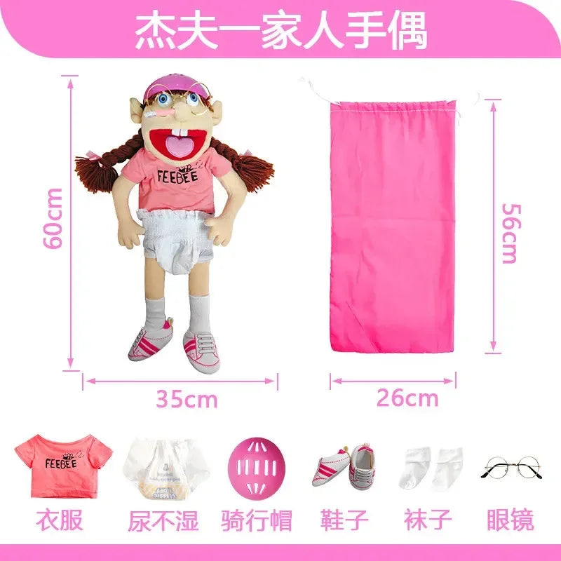 Jeffy & Friends Hand Puppet Dolls