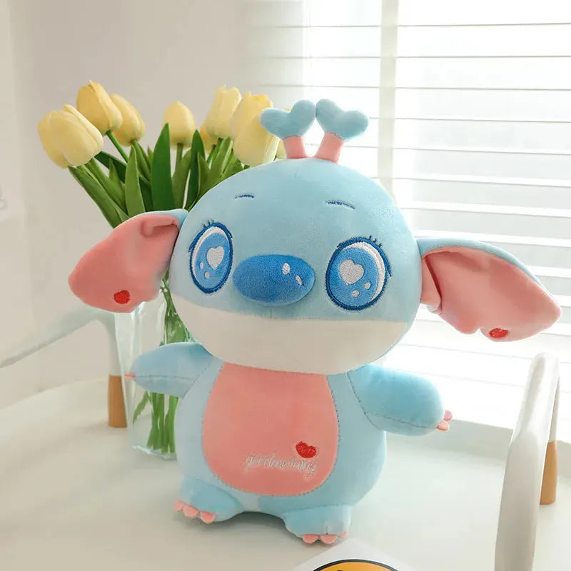 Stitch and Angel Antennae Plush Dolls