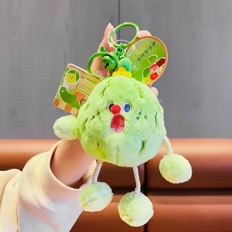 Veggie Screamers Pull-String Keychain