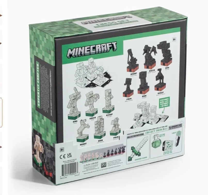 Minecraft Chess Board Set
