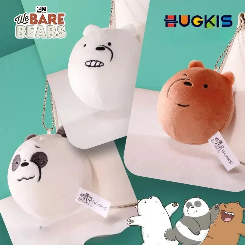 We Bare Bears Squeeze Plush Keychain