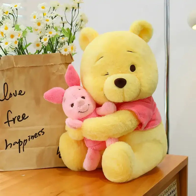Pooh & Piggy Tight Hug Plushie