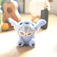 Mofusand x Stitch Cosplay Plush Keychain