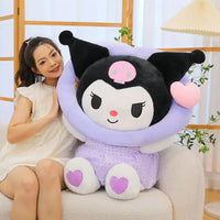 Sanrio Kuromi Hello Kitty Heart Plushies