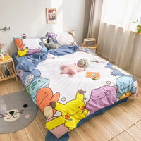 Cartoon Anime Bedding Set PN1989 - Bear Hugs