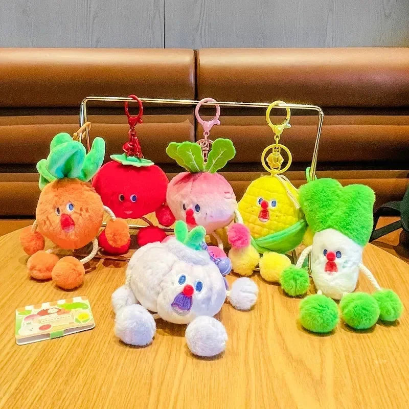 Veggie Screamers Pull-String Keychain