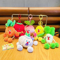 Veggie Screamers Pull-String Keychain