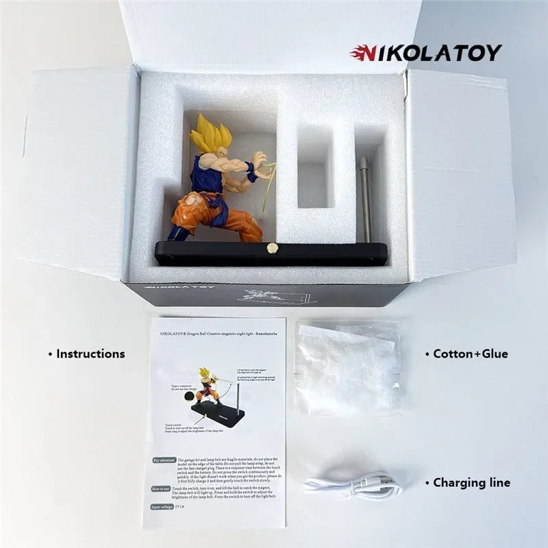 DBZ Goku Cosmic Surge Levitating Lamp