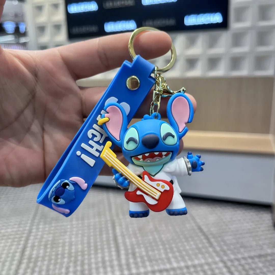 Rockstar Stitch 3D Keychain