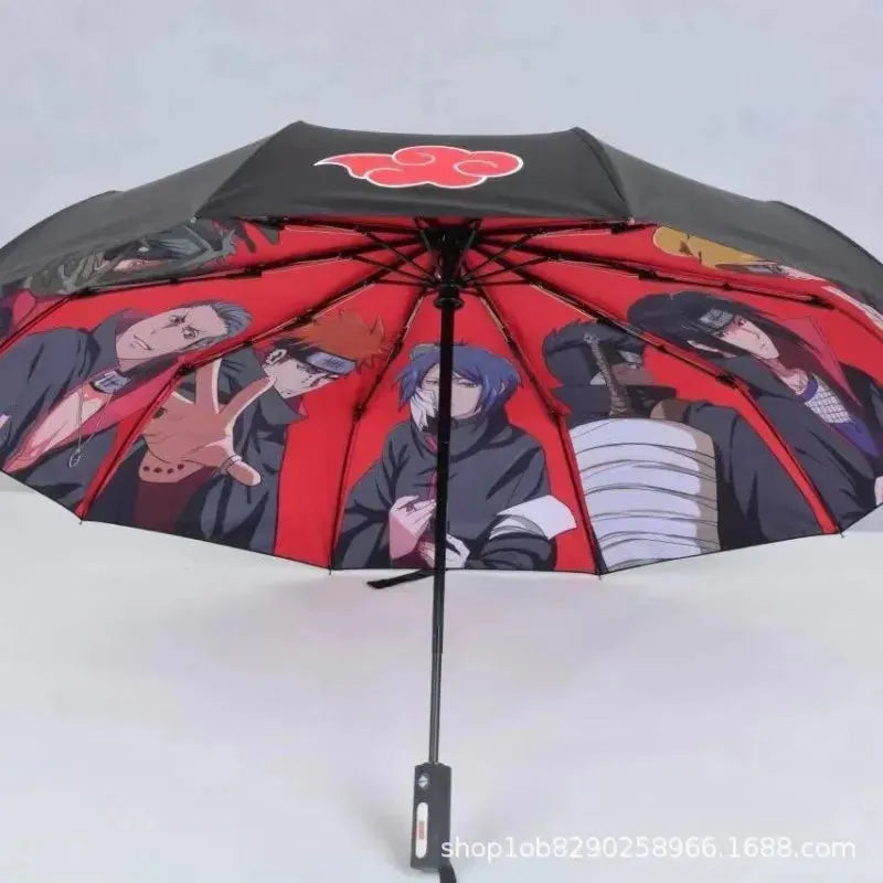 Anime Naruto Folding Umbrella