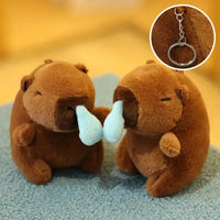 Snotty Snuggler Capybara Keychain