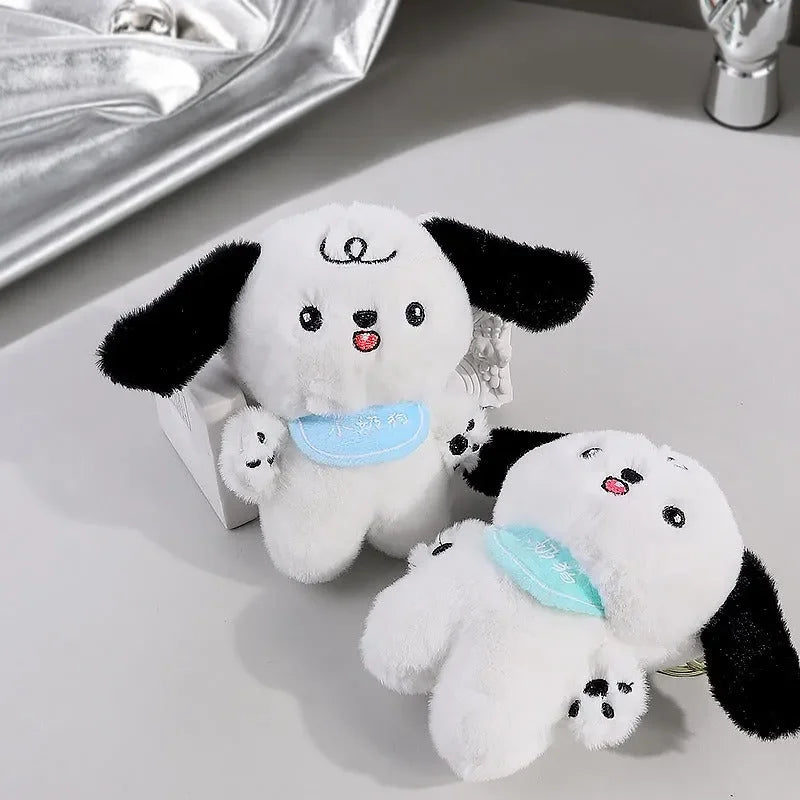 Pochacco Perky Pup Plush Keychain