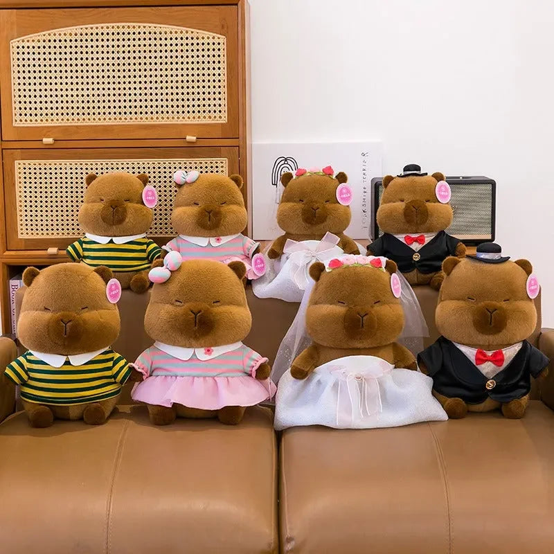 Loving Couple Capybara Plush