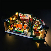 Ensemble de blocs de construction Friends Central Perk Cafe 