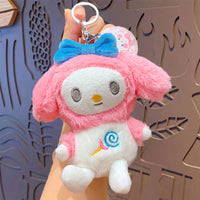 Sanrio Candy Mark Plush Keychain