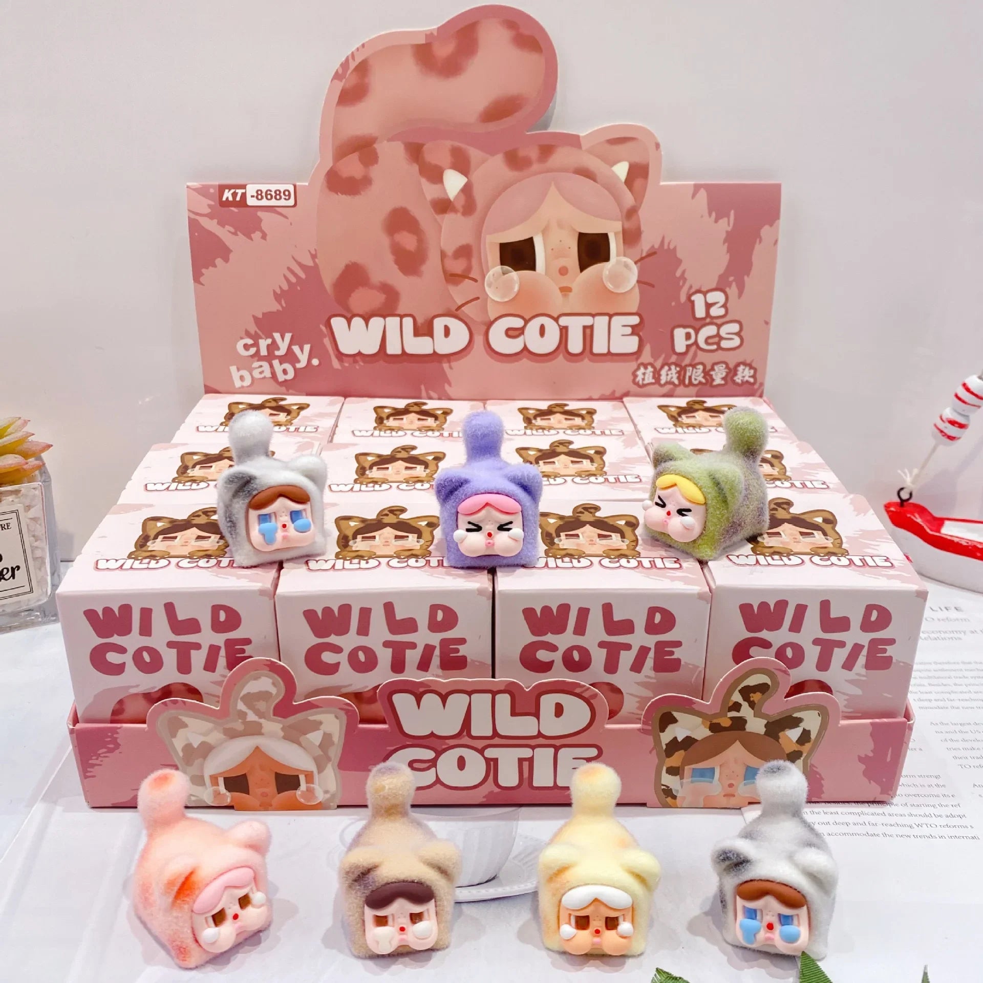 Crybaby Mini Wild Cuties Boxed Figurines