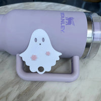 Cute Ghost Cover Tag for Stanley Cup