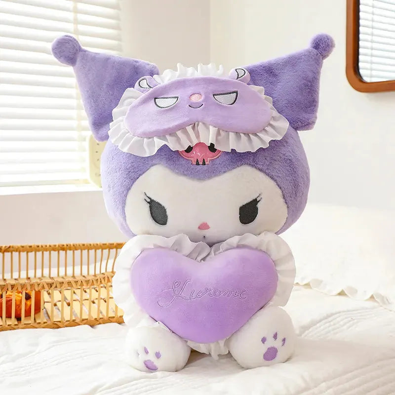 Sanrio Kuromi Melody Heart Plushies