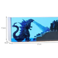 Godzilla City Rampage Resin Night Light