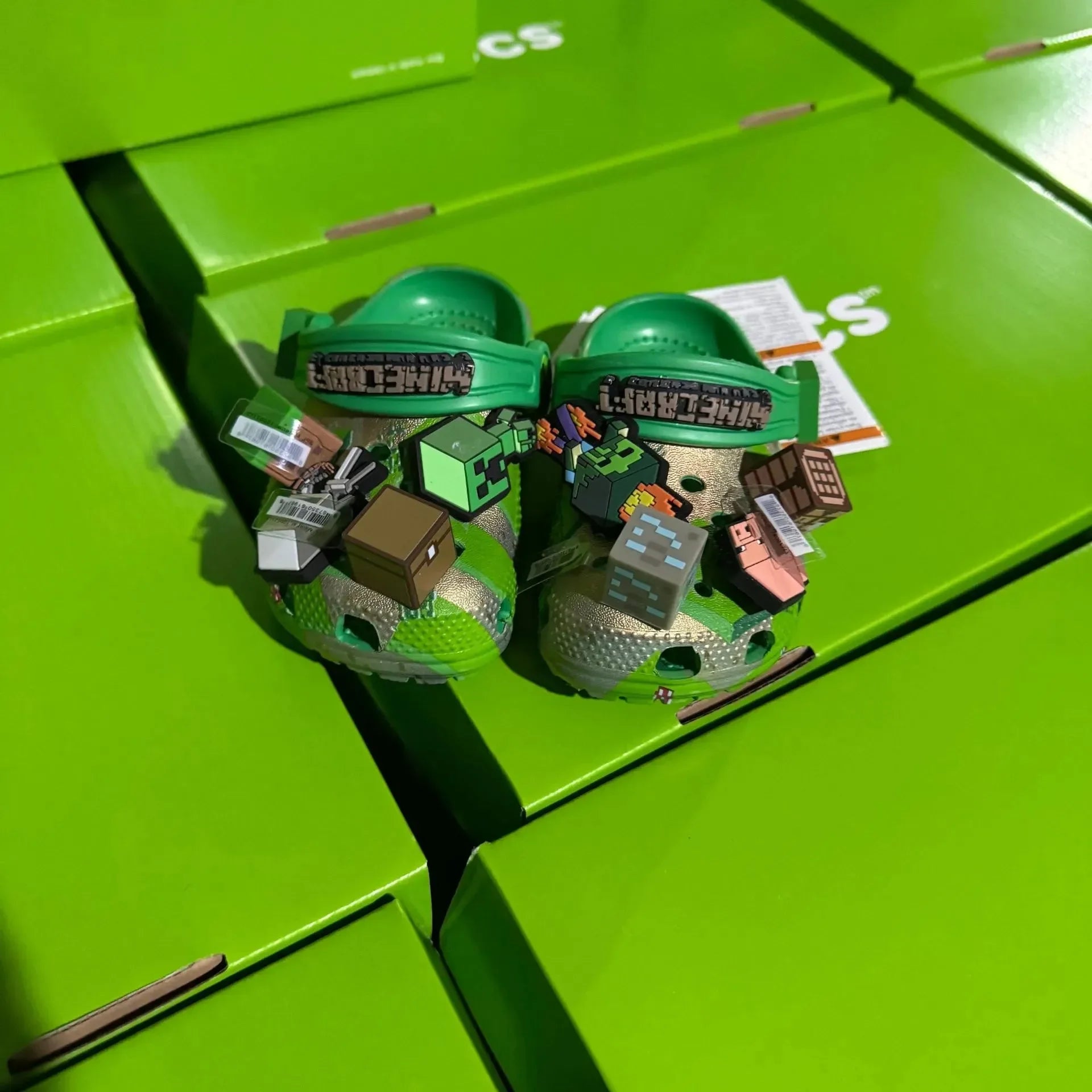 Minecraft Comfort Classic Pixel Clogs