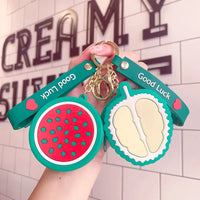 Foodie Coin Purse Keychains