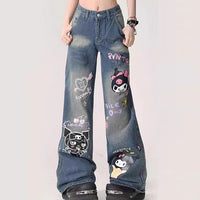 Cartoon Girl Jeans Pants PN6685 - Bear Hugs