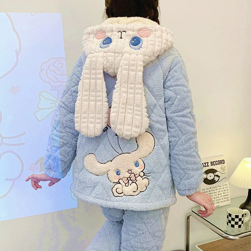 Fashion Anime Pajamas Home Suit PN5572 - Bear Hugs