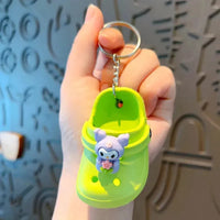 Sanliou Pocket Paws Crocs Keychain