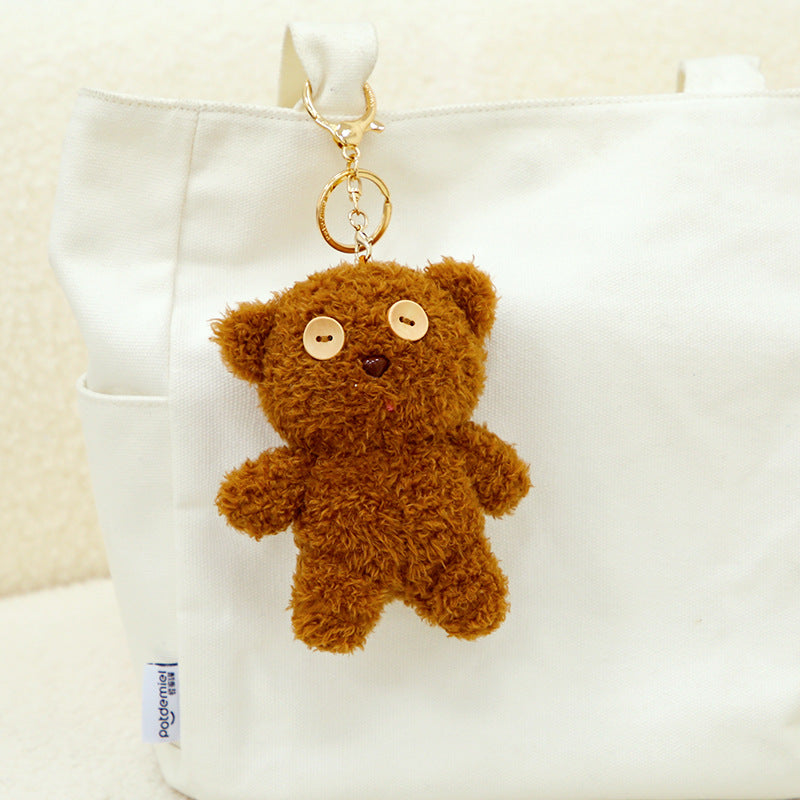 Minniun Goggle Eyed Plush Keychain