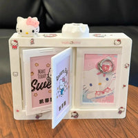 Carrousel de cadres photo rotatifs à 12 emplacements 